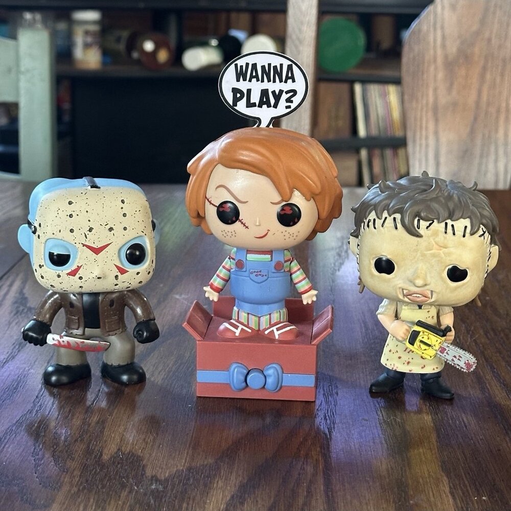 Funko Horror‎ Lot Jason, Chucky, Leatherface